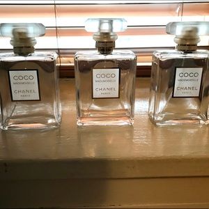 Chanel Coco Mademoiselle Perfume Empty Bottles
